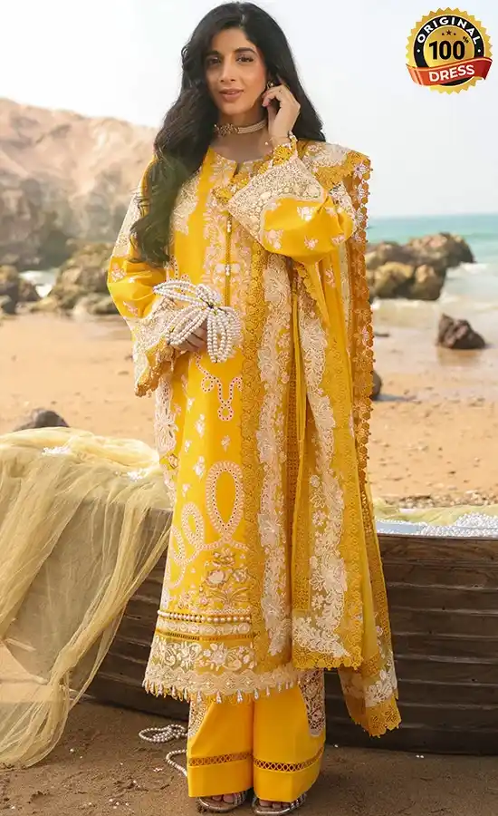 Imrozia PK Embroidered Lawn SL-101 Ayzal Dress (1) Imrozia PK Embroidered Lawn SL-101 Ayzal Dress (1)