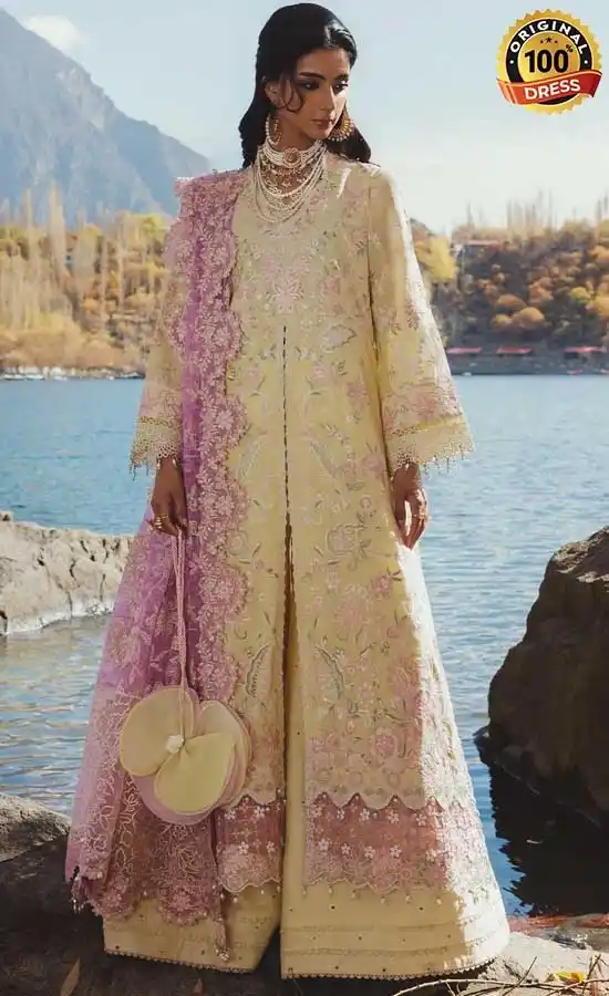 Aik Atelier Embroidered Lawn 26 VOL 1 - LOOK 03 Dress (1) Aik Atelier Embroidered Lawn 26 VOL 1 - LOOK 03 Dress (1)