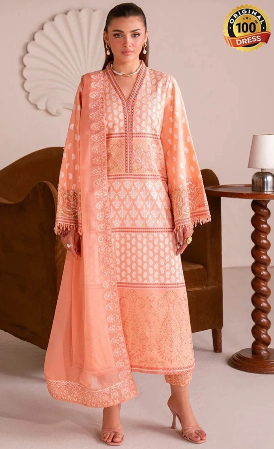 Maryum N Maria Embroidered Lawn Camille Dress (4)