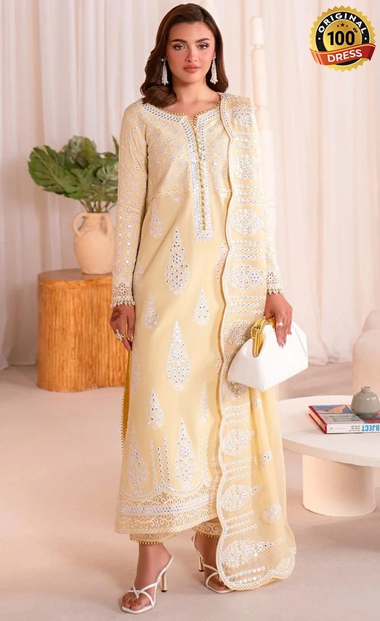 Maryum N Maria Embroidered Lawn Chloe Dress (2)